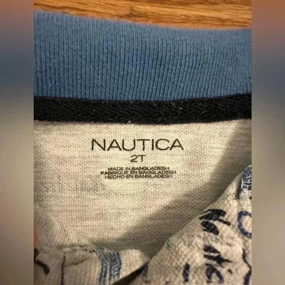 Nautica whale polo toddler boy shirt size 2T - Picture 3 of 7
